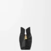 Mini Coil Flamenco Clutch in Nappa Calfskin