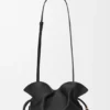 Mini Coil Flamenco Clutch in Nappa Calfskin