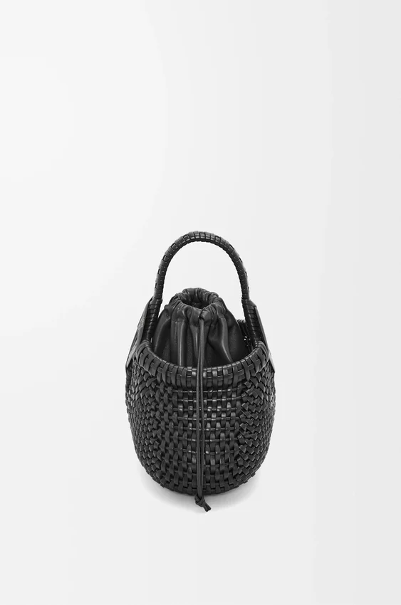 Mini Diamond Round Basket Bag in Calfskin Mini Diamond Round Basket Bag in Calfskin