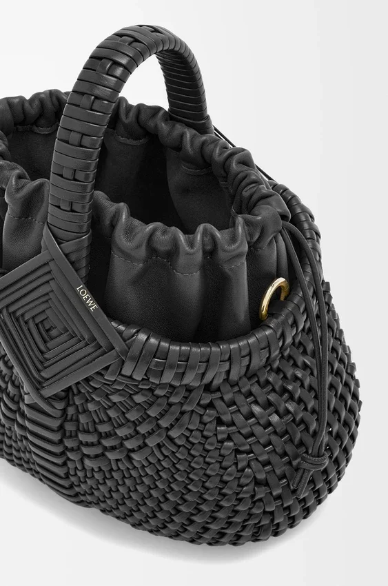 Mini Diamond Round Basket Bag in Calfskin Mini Diamond Round Basket Bag in Calfskin