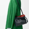Mini Layered Flamenco Clutch in Nappa Calfskin