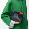 Mini Layered Flamenco Clutch in Nappa Calfskin