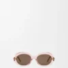 Mini Oval Slim Sunglasses