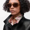 Mini Oval Slim Sunglasses