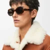 Mini Oval Slim Sunglasses