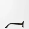 Mini Oval Slim Sunglasses
