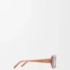 Mini Oval Slim Sunglasses