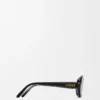 Mini Oval Slim Sunglasses