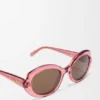 Mini Oval Slim Sunglasses