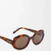 Mini Oval Slim Sunglasses