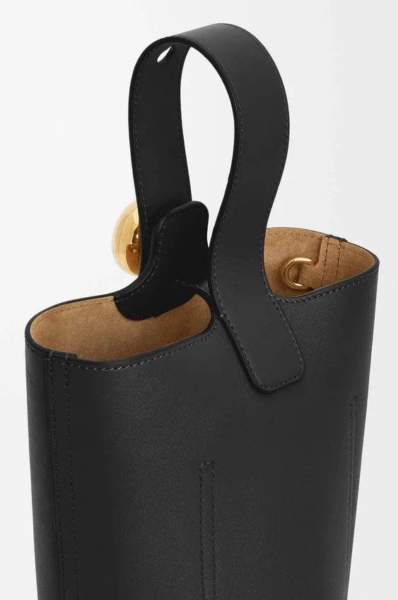 Mini Pebble Bucket in Smooth Calfskin Mini Pebble Bucket in Smooth Calfskin