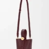 Mini Pebble Bucket in Smooth Calfskin