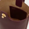 Mini Pebble Bucket in Smooth Calfskin