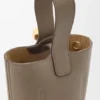 Mini Pebble Bucket in Soft Grained Calfskin
