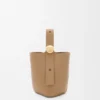Mini Pebble Bucket in Soft Grained Calfskin