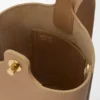 Mini Pebble Bucket in Soft Grained Calfskin
