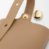 Mini Pebble Bucket in Soft Grained Calfskin