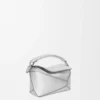 Mini Puzzle Edge Bag in Laminated Lambskin