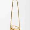 Mini Puzzle Edge Bag in Laminated Lambskin
