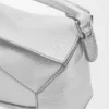 Mini Puzzle Edge Bag in Laminated Lambskin
