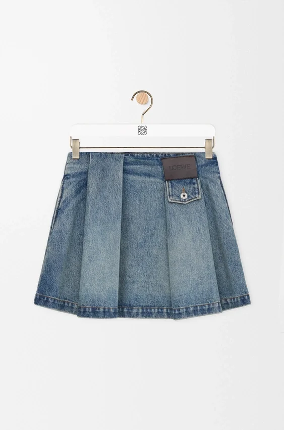 Mini Skirt in Denim Mini Skirt in Denim