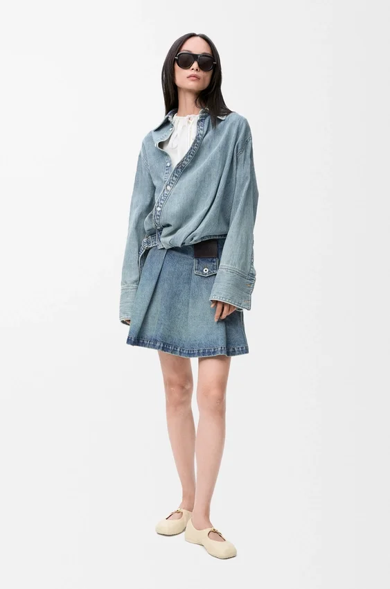 Mini Skirt in Denim Mini Skirt in Denim