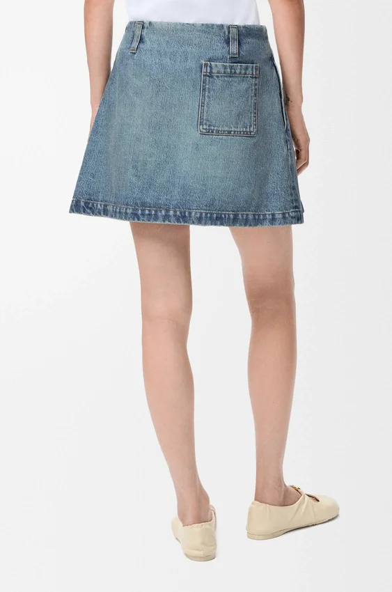 Mini Skirt in Denim Mini Skirt in Denim
