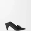 Origami Flap Back Pump in Lambskin