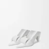 Origami Flap Back Pump in Lambskin