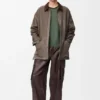 Overshirt in Cotton Blend