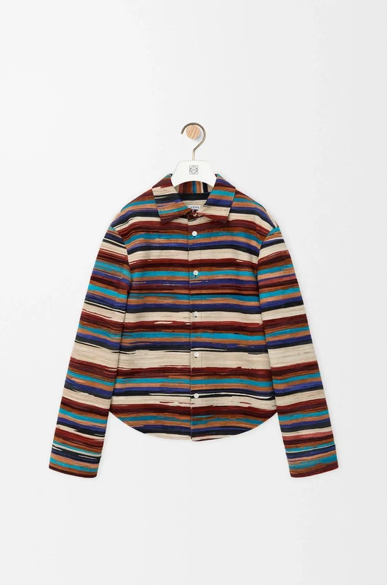Overshirt in Nubuck Lambskin Overshirt in Nubuck Lambskin
