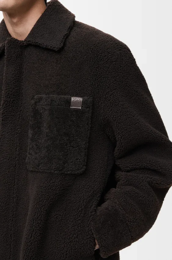 Overshirt in Shearling Overshirt in Shearling