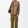 Overshirt in Virgin Wool and Cashmere