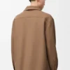 Overshirt in Virgin Wool and Cashmere