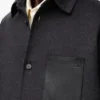 Overshirt in Wool and Cashmere
