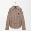 Overshirt in Wool and Llama Blend
