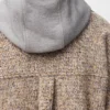 Overshirt in Wool and Llama Blend