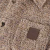 Overshirt in Wool and Llama Blend