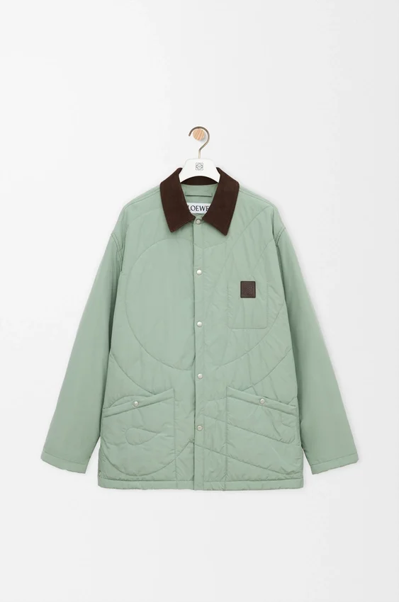 Padded Overshirt in Technical Shell Padded Overshirt in Technical Shell