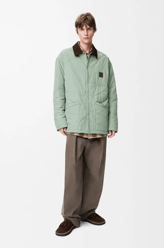 Padded Overshirt in Technical Shell Padded Overshirt in Technical Shell