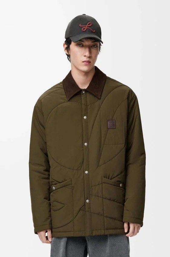 Padded Overshirt in Technical Shell Padded Overshirt in Technical Shell