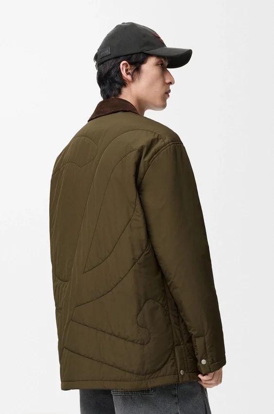 Padded Overshirt in Technical Shell Padded Overshirt in Technical Shell