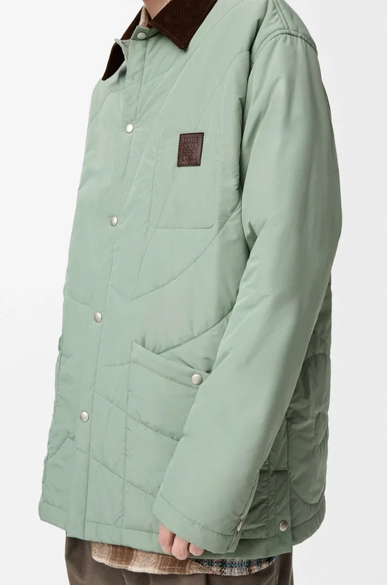 Padded Overshirt in Technical Shell Padded Overshirt in Technical Shell