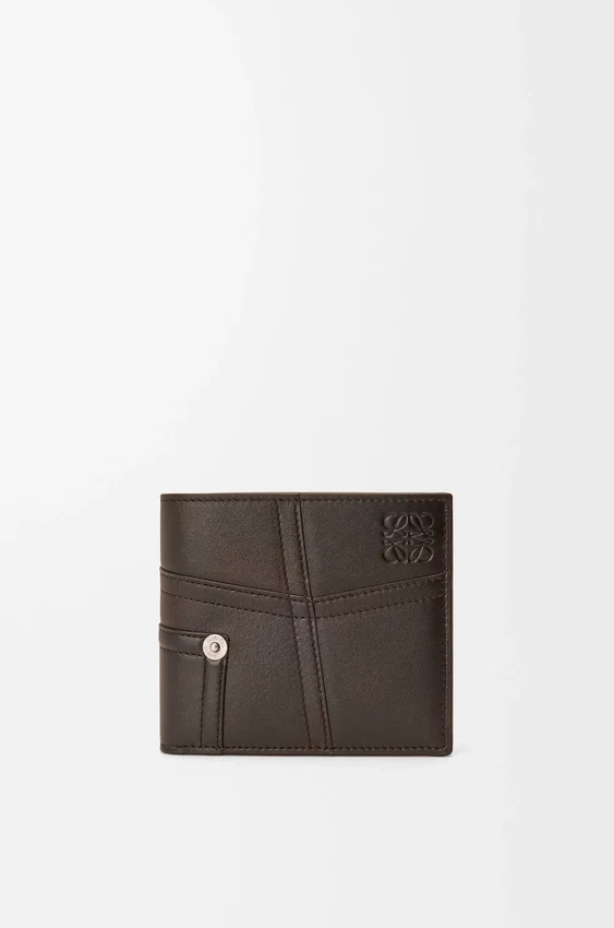 Panta Bifold Wallet in Shiny Calfskin Panta Bifold Wallet in Shiny Calfskin