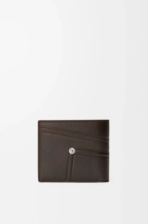 Panta Bifold Wallet in Shiny Calfskin Panta Bifold Wallet in Shiny Calfskin