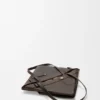Panta Medium Puzzle Fold Tote in Shiny Calfskin