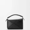 Panta Small Puzzle Bag in Shiny Calfskin
