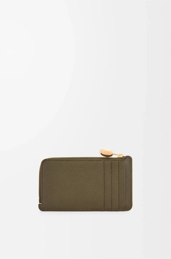 Pebble Coin Cardholder in Pebble Grained Calfskin Pebble Coin Cardholder in Pebble Grained Calfskin