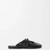 Pebble Soft Mule in Nappa Lambskin