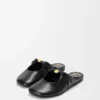 Pebble Soft Mule in Nappa Lambskin